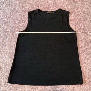 Picadilly Fashion Women's Black sleeveless top